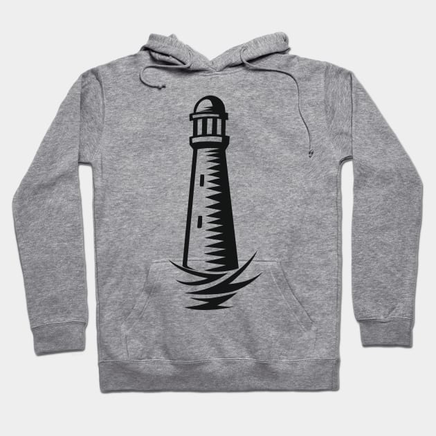 Lighthouse Hoodie by Whatastory